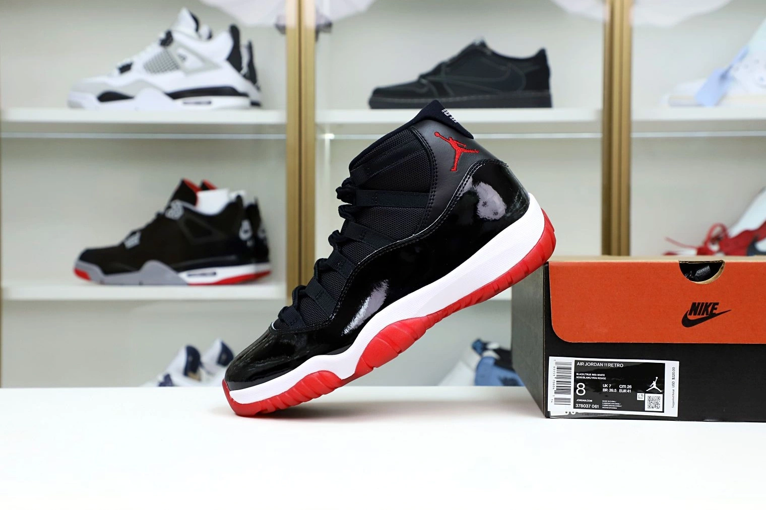 AIR 2019 RETRO JORDAN 'BRED' 11 1231